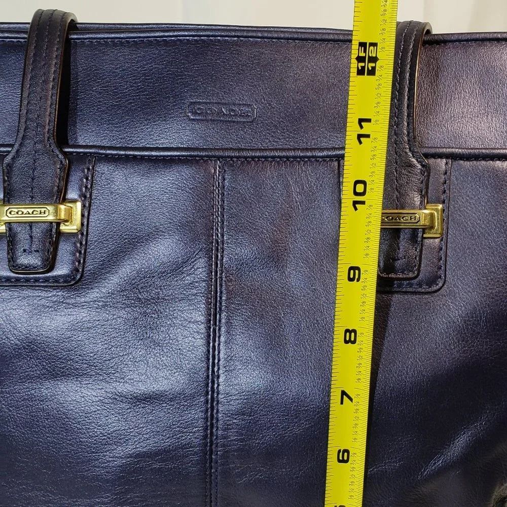 Coach Taylor North/South leather tote # F25941 - Picture 11 of 13